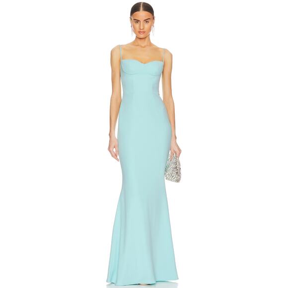 Katie May Yasmin Gown in Sky - Picture 1 of 12